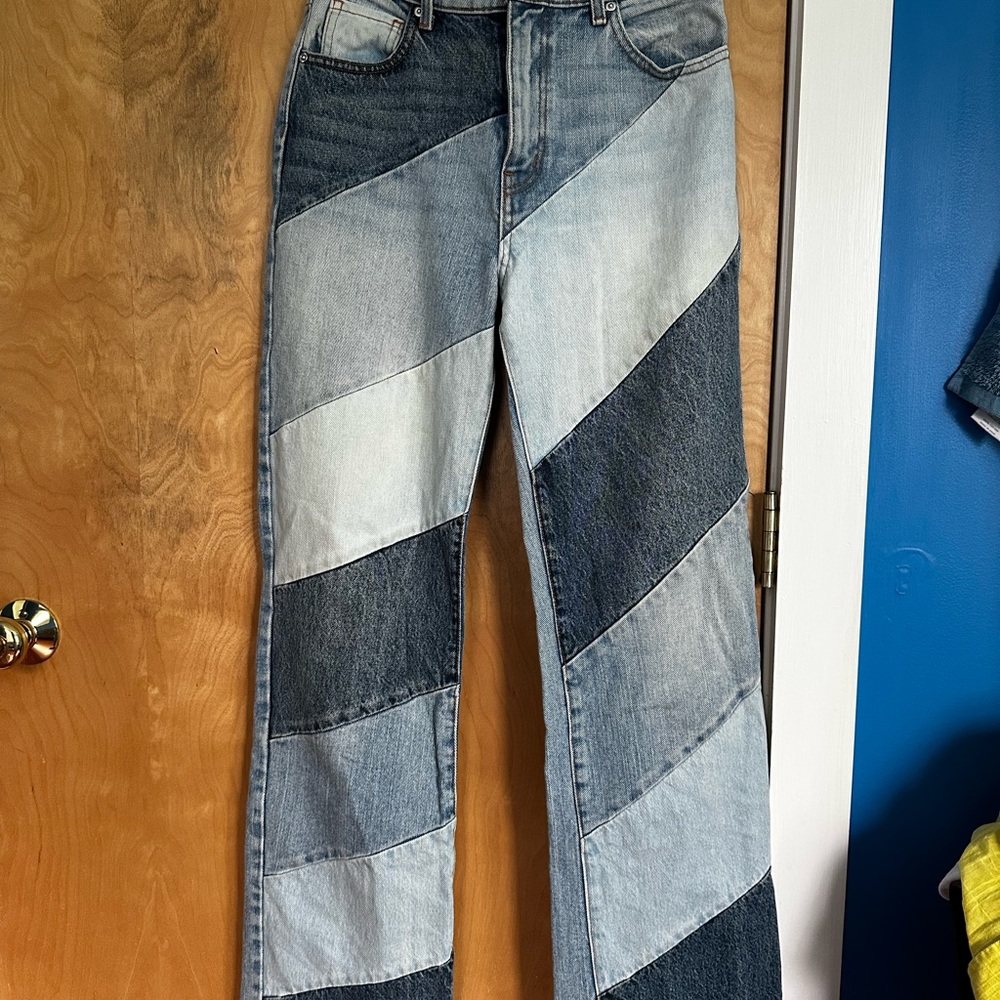 Revice Patchwork Denim Jeans